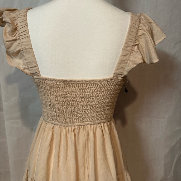 Vici Cream Tiered Mini Dress - Picture 7 of 8